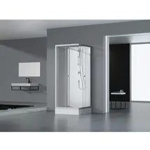 Marwell Komplettdusche White Dream 80 x 80 cm