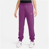 Nike Damen Trainingshose NSW Phoenix Fleece FZ7626-518 S - Hot Fuchsia/Sail