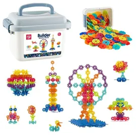Wisam Schneeflocken Bausteine Set 140-tlg.