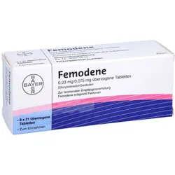 Femodene Überzogene Tabletten 126 St