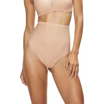 Triumph Shapingstring "Shape Smart", Damen, Gr. M, beige (neutral beige), Microtouch, Obermaterial: 54% Elasthan, 46% Polyamid, unifarben, körpernah, Unterhosen, formend, leicht, nahtlos, elastisch, mit Power-Mesh-Zonen