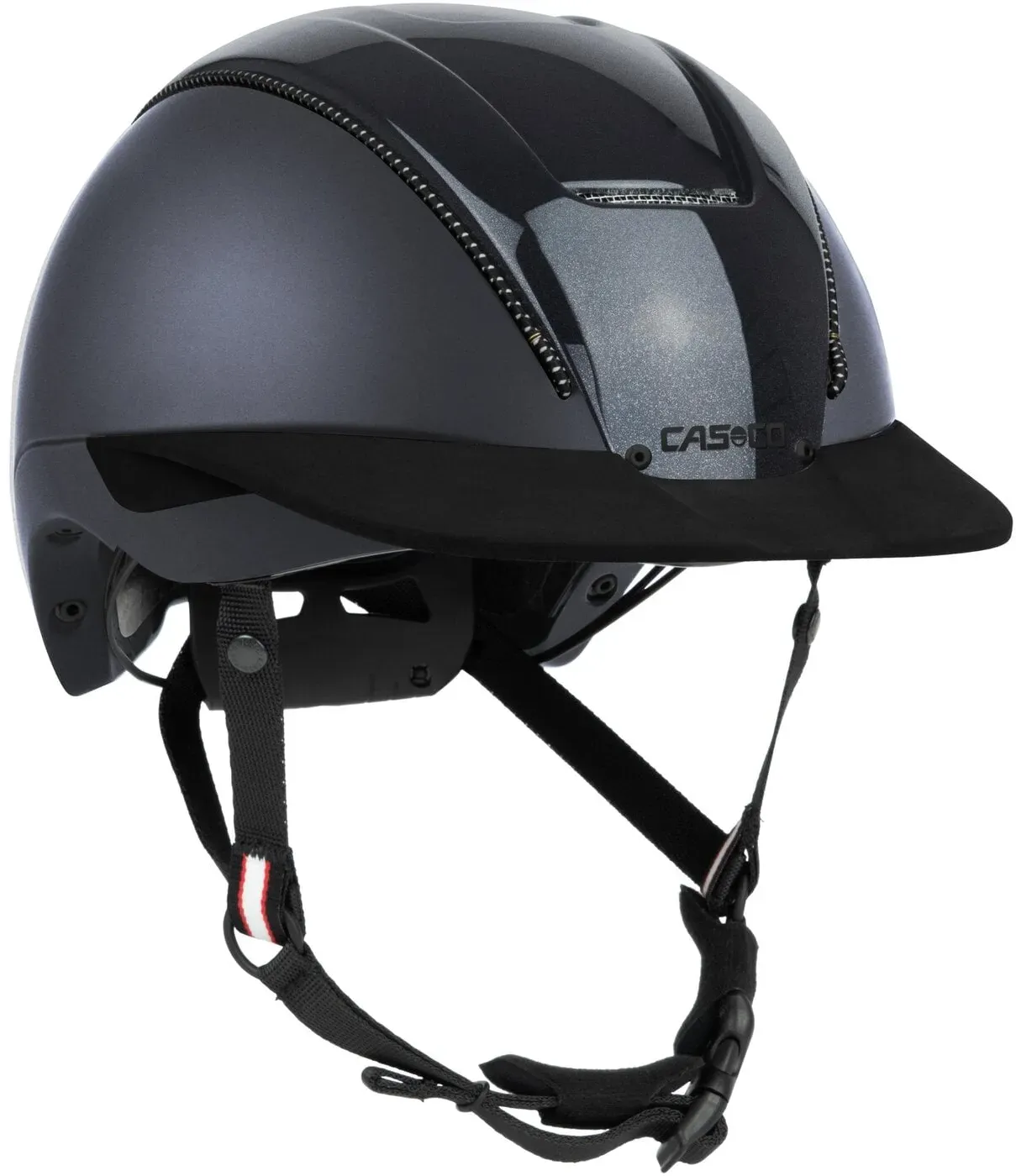 CASCO Reithelm Duell dunkelgrau M (55-57)