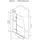 Buylando Glaswerk Westfalen – Parete Vasca 120x140 cm, (h)