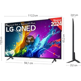 LG 50QNED80T6A 50" 4K QNED Smart TV