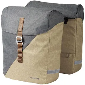 Racktime Heda 2.0 Doppeltasche sand/grau