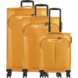 Travelite Croatia | 4-Rollen Kofferset in gelb