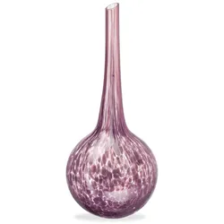 Relaxdays Bewässerungskugel 2er Set, dosierte Pflanzen Bewässerung Blumen, Gießhilfe Büro, Urlaub, Ø 6 cm, Glas, lila