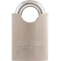 pavo Vorhängeschloss silber