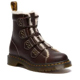 Dr. Martens Schnürboot 1460 LTT FL in Dunkelbraun | Gr.: 40