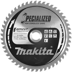 Makita Efficut - Kreissägeblatt - für Holz, Metall, WPC (Wood-Plastic-Composites