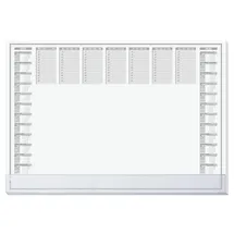 Sigel Schreibtischunterlage Protect weiß 40 Blatt