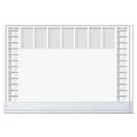 Sigel Schreibtischunterlage Protect weiß 40 Blatt