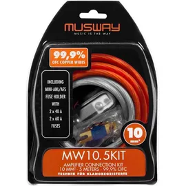 Musway MW10.5KIT Kabelkit 10 mm2