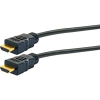 Schwaiger High-Speed-HDMI-Kabel mit Ethernet, 1,5m, schwarz, HDMI Stecker >