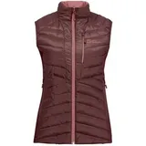 Jack Wolfskin Sportweste ROUTEBURN PRO INS Dunkelrot M