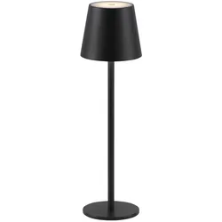 Akku Tischleuchte ,schwarz, Indoor, Outdoor, Camping