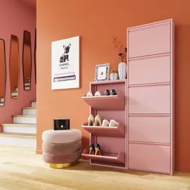 Kare DESIGN Schuhkipper Caruso Stahl Rosa