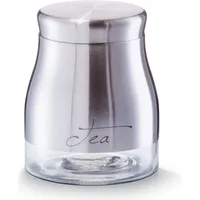 Zeller Vorratsglas "Tea", 900ml, Edelstahl Ø11,5x14 ø silber,
