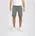 Regular Fit Bermudas mit Bindegürtel und französischen Eingrifftaschen Khaki 33
