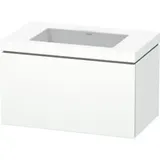 Duravit Waschtischunterschrank c-bonded L-Cube 80x48cm, o HL, we. matt, 1 Ausz., wandhängend