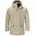 Herren Ins Parka Style MNS wind und wasserdichte Jacke leicht gefütterte Allwetterjacke Hardshelljacke mit verstellbarer abnehmbarer Kapuze nutmeg 58