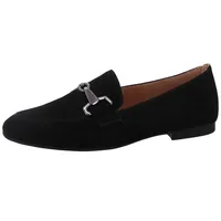 Gabor Damen Slipper, Frauen Slip On,Businessschuhe,Slip-ons,Mokassins,Halbschuhe,Schlupfschuhe,schluepfschuhe,schwarz(Altsilber),38 EU / 5 UK - 38 EU