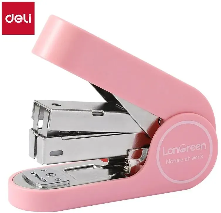 Deli EM416 Standard-Clinch Pink