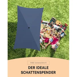 Fare 200 x 122 cm Blau