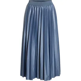 VILA Midirock Plissee Blau 40