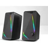 Redragon Waltz GS510 Gaming Speakers, RGB, Black