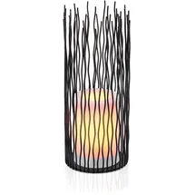 esotec African Style Batterie Dekoleuchte 'simba', Flackerlicht