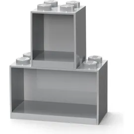 Room Copenhagen Regal 8+4 2 tlg. 41 x 17 x 10 cm Grau