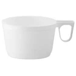 1200 Einweg Tasse-3 160 ml Polystyrol weiß