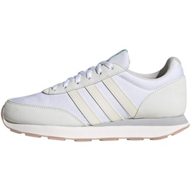 adidas Run 60s 3.0 Lifestyle Running Shoes-Low (Non Football), FTWR White/Chalk White/Crystal White, 40