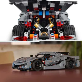 LEGO Technic - Koenigsegg Jesko Absolut Supersportwagen in grau