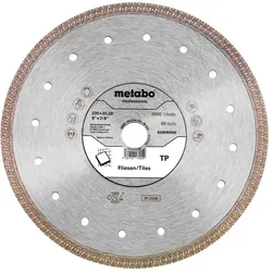 Metabo Diamanttrennscheibe TP, Fliesen professional - 628580000