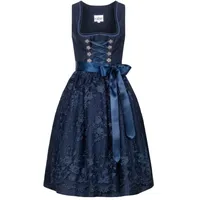 Nübler Dirndl midi Gloria in Blau | Gr.: 38