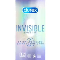 DUREX invisible lubric 12ud