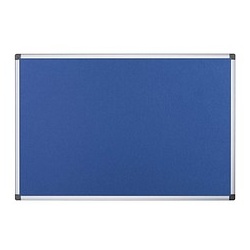 Bi-Office Pinnwand MAYA 180,0 x 120,0 cm Textil blau