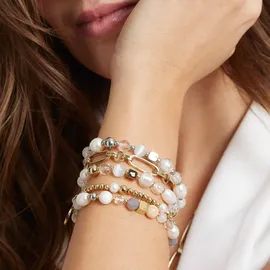 LEONARDO Armband Mathilde Clip&Mix goldfarben