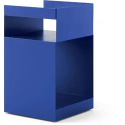 &Tradition - Rotate Beistelltisch SC73, 59 x 35 cm, Stahl, kobaltblau