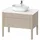 Duravit Waschtischunterschrank 2 Auszüge 93,8 x 74,3 x 57,0 cm Taupe Seidenmatt