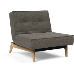 Innovation Splitback Stuhl 115x90 cm - Schwarz