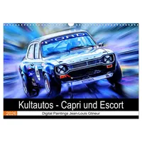 Calvendo Kultautos - Capri und Escort (Wandkalender 2026 DIN