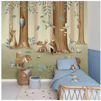 Little Dutch Fototapete Forest Friends 280x300cm | 280 x