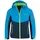 TROLLKIDS Kristiansand Jacke - Navy / Medium Blue / Green - 128 cm