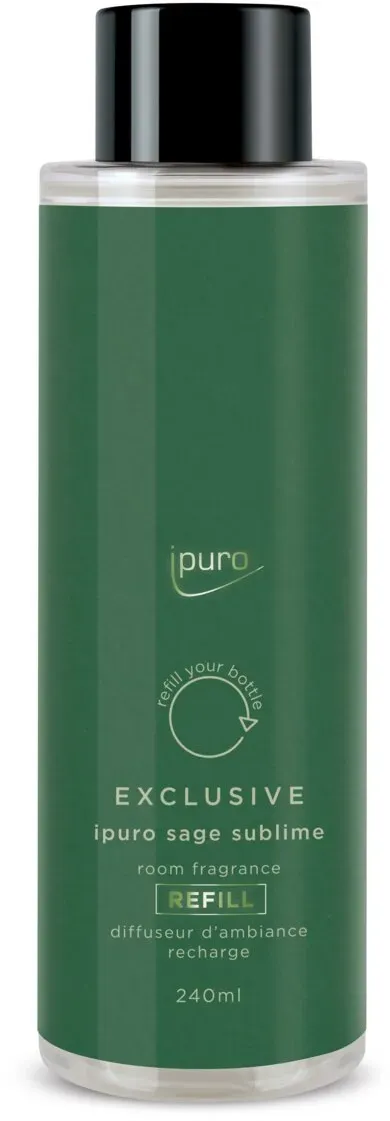 ipuro EXCLUSIVE Raumduft-Nachfüller sage sublime - B/H/T ca. 5.00x20.00x5.00