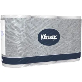 Kleenex Kleinrollen Toilettenpapier 3-lagig 6 Rollen
