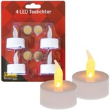 IDENA LED-Teelichter weiß