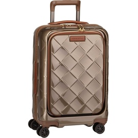 Stratic Leather More Trolley With Front Pocket S (mit Vortasche) Champagne